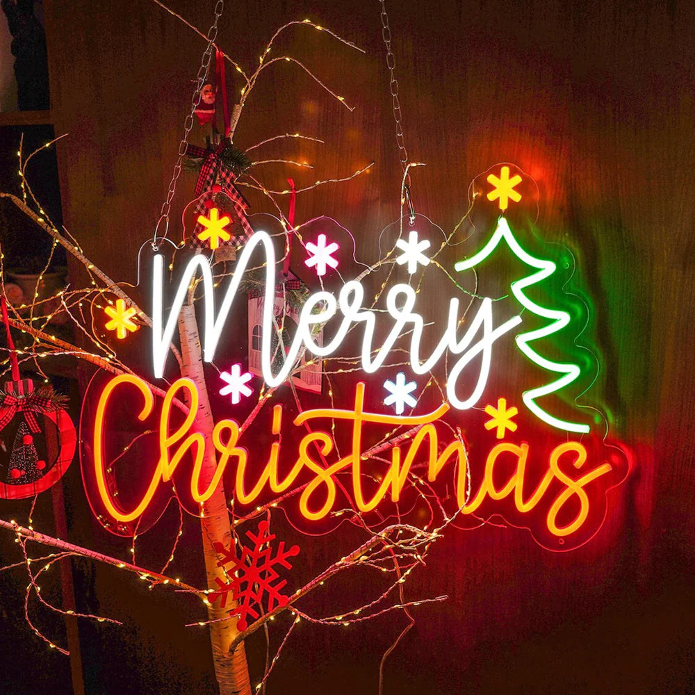 Neon Christmas Lights