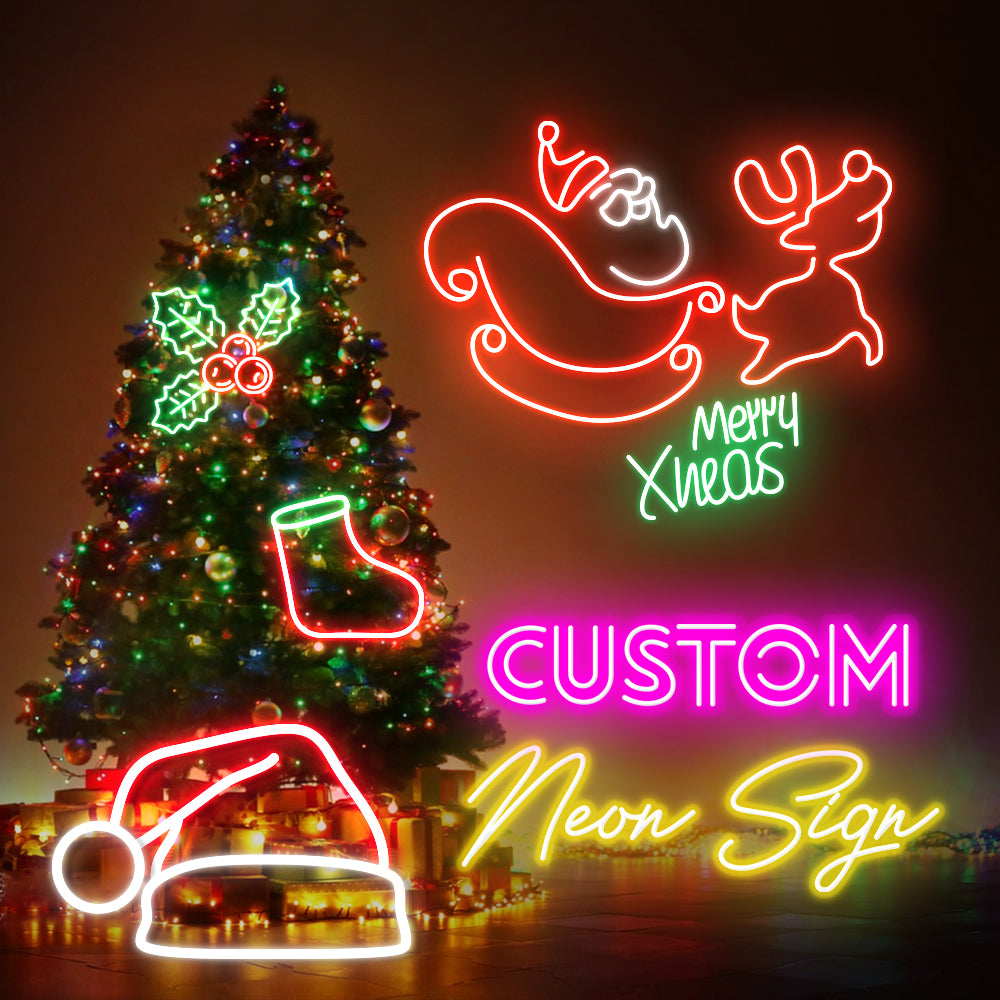Neon Christmas Lights