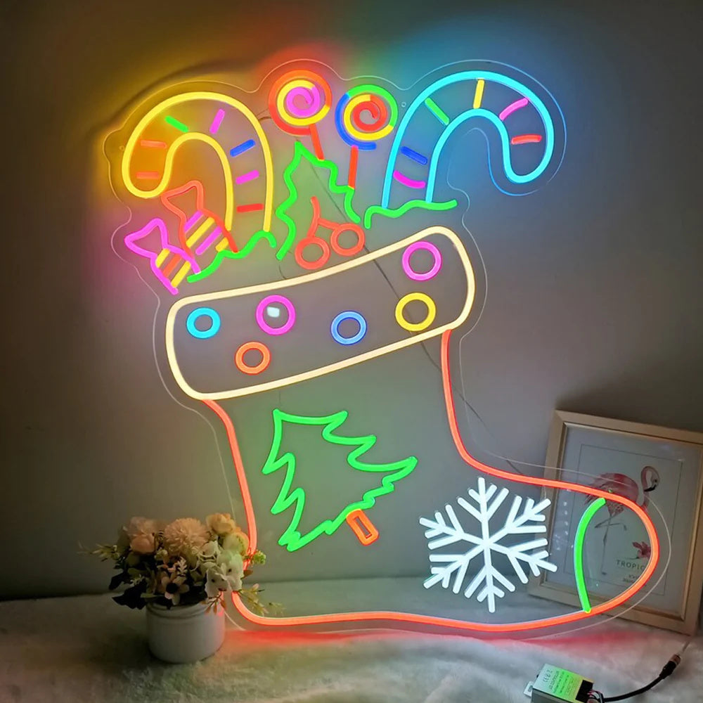 Neon Christmas Lights