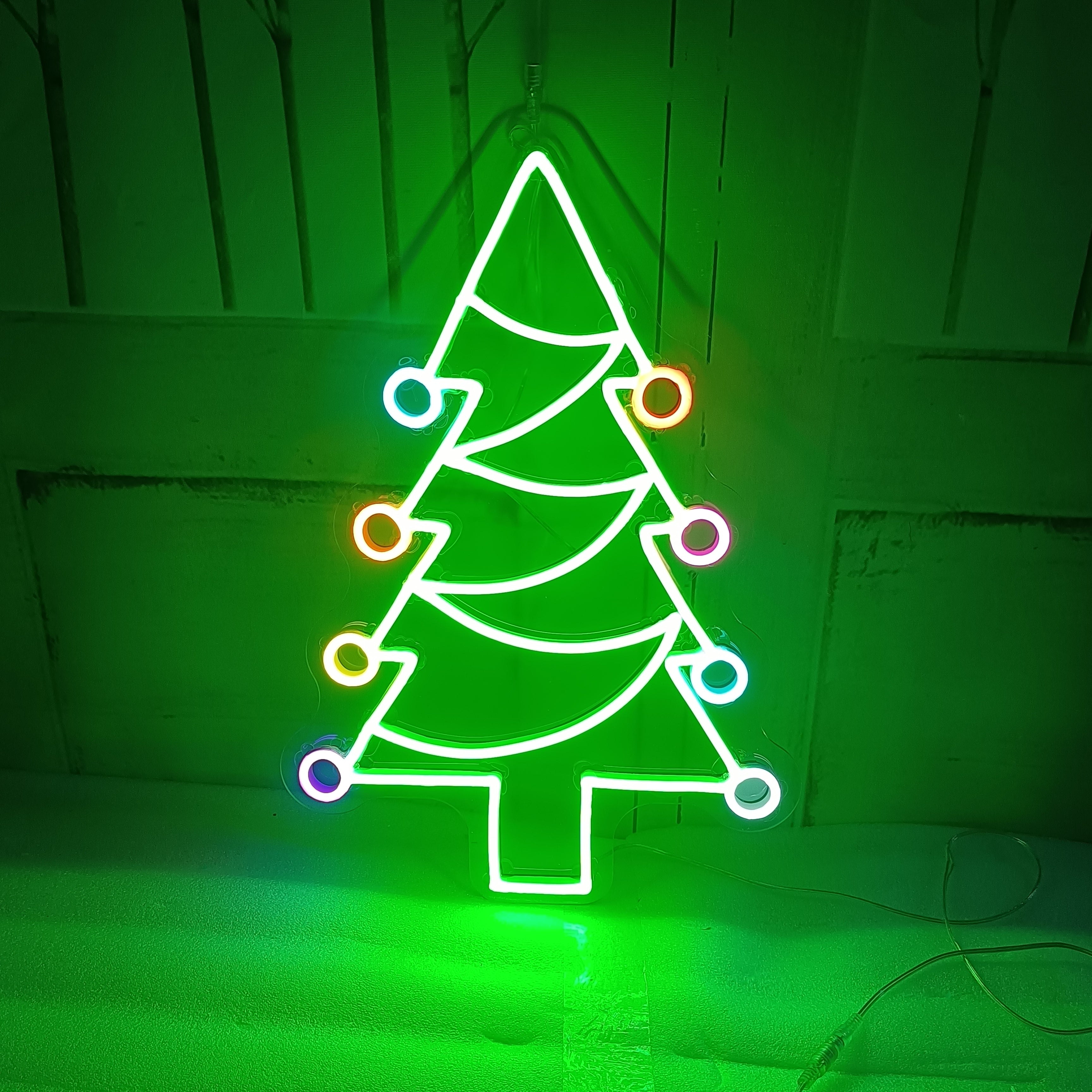 Neon Christmas Lights