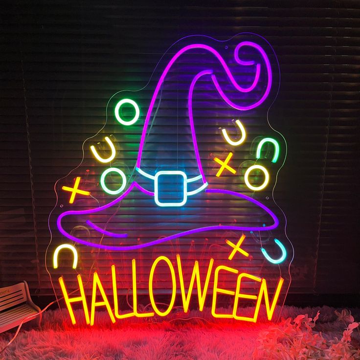 Halloween Neon Sign